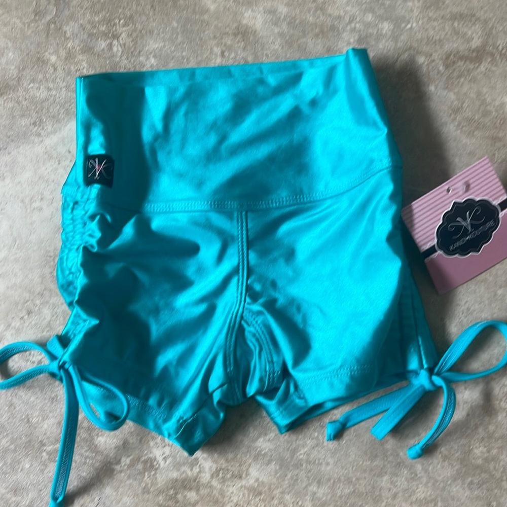 Kandi Kouture dance shorts. Child L